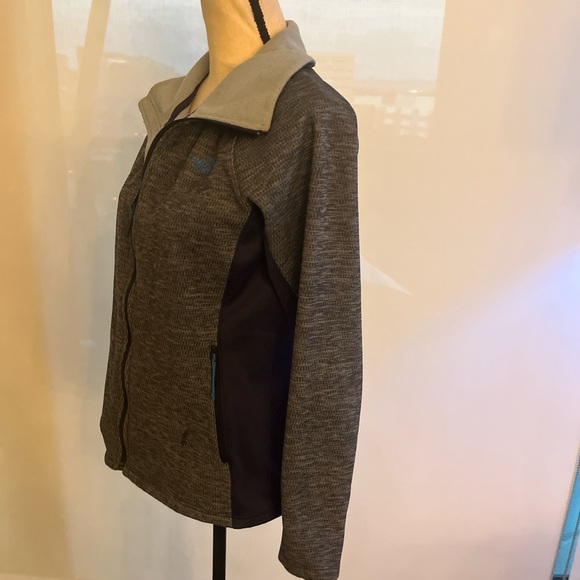 The North Face Women's Two-Tone Gray Utility Jacket - Picture 3 of 7